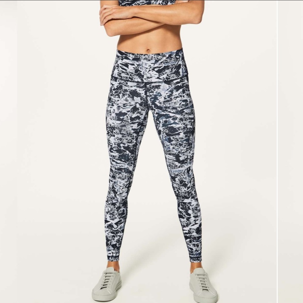 Lululemon Wunder Under Hi-Rise Tight Luxtreme 28" Interlaced Starlight